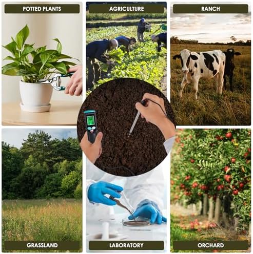 2 in 1 Digital Plants EC Meter Soil EC & Temperature Meter - Image 5