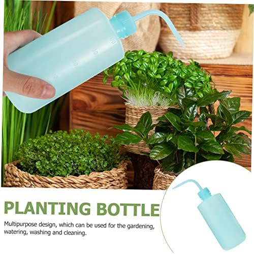 Watering can,8 Pcs Watering Can Portable Water Kettle Water Can for Plants Flower Watering Can Sprinkler Bottle Plastic Soap Bottle Plastic Wash Bottle Convenient Squeeze Bottle Garden Supply(Bluex4pc - Image 5