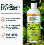 Neem Oil Spray for Plants with Peppermint Oil. Indoor & Outdoor Plant Use - Image 2