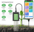 8-in-1 USB Soil Sensor,Waterproof And Rust Proof Probe USB Sensor For Soil Analysis With PH For Temperature/humidity/EC/PH Tester EEE0454086 - Image 3