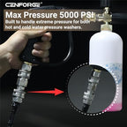 Pressure Washer Quick Connect, 3/8 Inch Quick Connect Pressure Washer Fittings, Stainless Steel, 8-PC, Female and Male Thread - Image 5