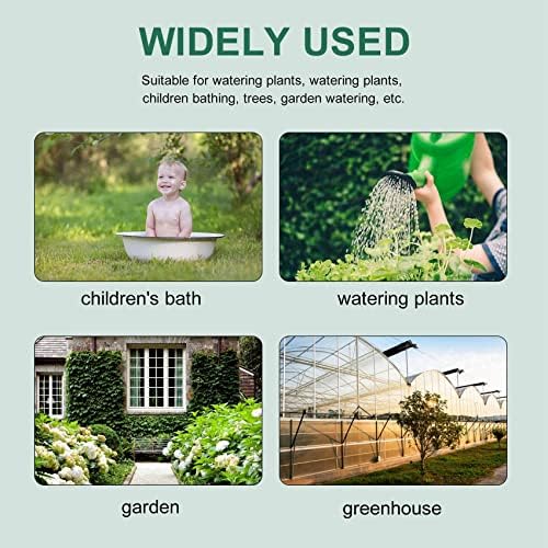 Watering Can with Green 10 litre 2 Gallons Garden Flower Water Bottle Watering Kettle with Handle Long Mouth - Image 3