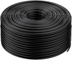 Pawfly 500 ft. 1/4" Drip Irrigation Tubing, Blank Distribution PVC Tubing for Drip Irrigation System, Drip Irrigation Hose Roll for Garden Watering System by Pawfly