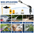 Power Blast Plus Pressure Washer, Jet Hose Nozzle High Pressure with Soap Dispenser, 3 Spray Modes 360° Rotating Pressure Washer Nozzle - Image 7