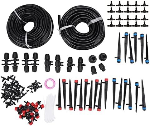 Omabeta Garden Automatic Drip Irrigation Efficient Water Saving System for Plants 30m Micro Irrigation Kit for Greenhouse - Image 4