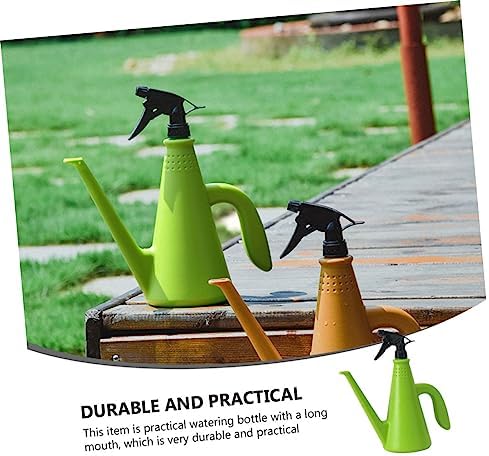 POPETPOP 2pcs Dual-Purpose Watering Can Fine Mist Spray Versatile Garden Tool for Plants Design Green for Houseplant Care - Image 5