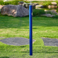 Outdoor Spigot, Outdoor Faucet Water Column, Stainless Steel Floor-Standing Faucet，Frost-Proof Garden Water Column & Hose Stand for Irrigation & Car Washing Outdoor Taps(H 1.2m,Full) by Unknown