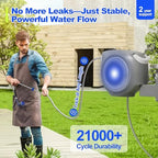 SPECILITE Retractable Garden Water Hose Reel 100 FT, 304 Stainless Steel - Image 4