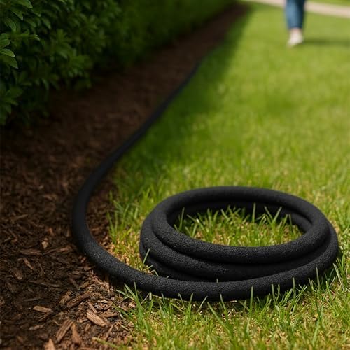 Relaxdays Drip Irrigation Hose, 30m, for Watering, Percolation, Ready-to-Use Drip, Raised Bed & Hedge, Gardening, Black - Image 5