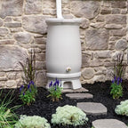 Step2 Fernway Rain Barrel Stand, Adds 11" Height to 50 Gallon Outdoor Water Conservation Container, Gray - Image 6