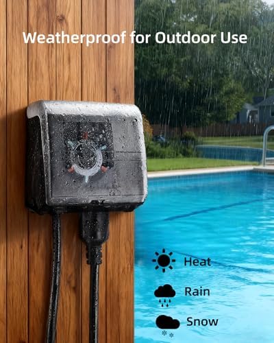 Mechanical Pool Pump Timer,Twist-Lock NEMA L5-20R - Image 7
