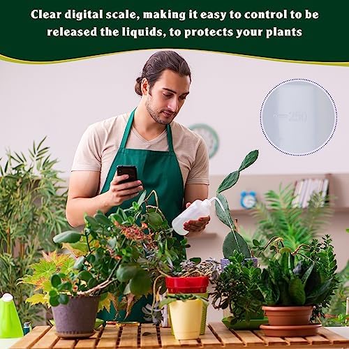 Dandat 30 Pcs Tattoo Squeeze Bottle, Lab Wash Bottle Plastic Safety Water Squirt Lash Rinse Cleaning Succulent Watering Irrigation Bottles for Indoor Plants (150ml，250ml，500ml,White) - Image 3