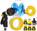 Garden Hose Flexible and Expandable Latex Water Hose with Retractable Solid Brass Fittings and Nozzle Kink Free Lightweight Collapsible Expending Hose (Color : Water Pipe+10m Set) by Unknown