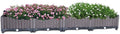 YSUEFIJO Raised Garden Bed Planter, Planters for Outdoor Plants, Elevated Garden Boxes Plant Pots, Grow Herbs and Vegetables Outdoors, Easy to Install by WELCOMETOYSUEFIJO