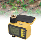Solar Panel Sprinkler Timer, Smart Water Timer with Rain Sensor, Automatic Watering Valve Irrigation Controller System for Garden Hose Lawns Yard - Image 2