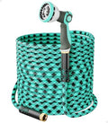 WELLUCK 50 FT Garden Hose - Ultra-Strong 3750D, Flexible Water Hose, Lightweight Non-Expanding hose with 10 Function Sprayer, Leak proof, Pressure Resistant for Yard, Outdoor by WELLUCK