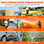 Yesker 30 Gallon Portable Water Tank Bladder for Camping Containers - Image 7