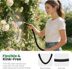 25FT Garden Hose Non-Expanding Ultra Lightweight Kink-Free Burst-Resistant Lead-Free Durable Flexible High-Pressure Hose for Yard Lawn Outdoor Car Washing - Image 6