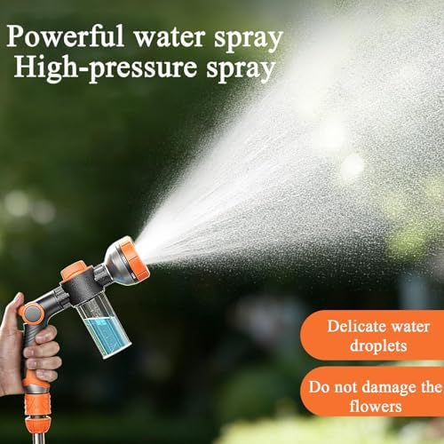 Car Wash Nozzle for Hose 8 Patterns Sprinkler Attachment - Image 6