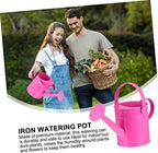 Useful Iron Watering Can with Spray Mouth for Durable Gardening Kettle Tool for Flowers Houseplants and Outdoor Use Convenient Capacity for Easy Pouring - Image 4
