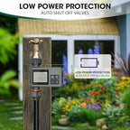 Sprinkler Timer, SGW01 Water Proof Programmable Hose Timer, Water for Garden Hose, Digital Smart Sprinkler with Rain Delay and Manual Mode for Yard, Lawn, Pool - Image 3