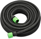 Relaxdays Drip Irrigation Hose, 30m, for Watering, Percolation, Ready-to-Use Drip, Raised Bed & Hedge, Gardening, Black by Relaxdays