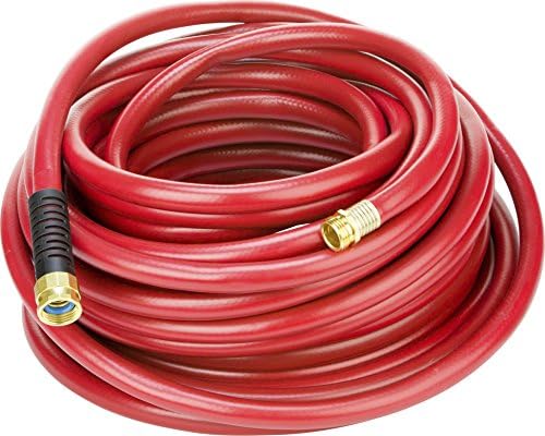 Swan Products SNFR58100 Farm & Ranch Durable Heavy Duty Water Hose with Crush Proof Couplings 100' x 5/8", Red - Image 5
