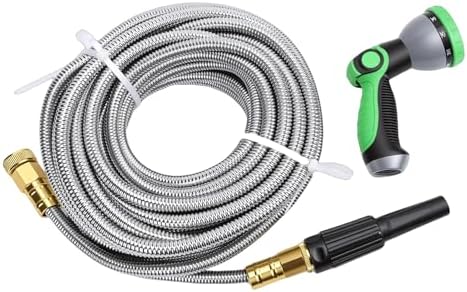 Garden Hose, Stainless Steel Expandable Water Hose with Function by Unknown