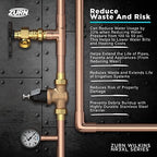 Zurn Wilkins 1-NR3XLDU 1" NR3XL Pressure Reducing Valve with Double Union FNPT Connection - Image 3