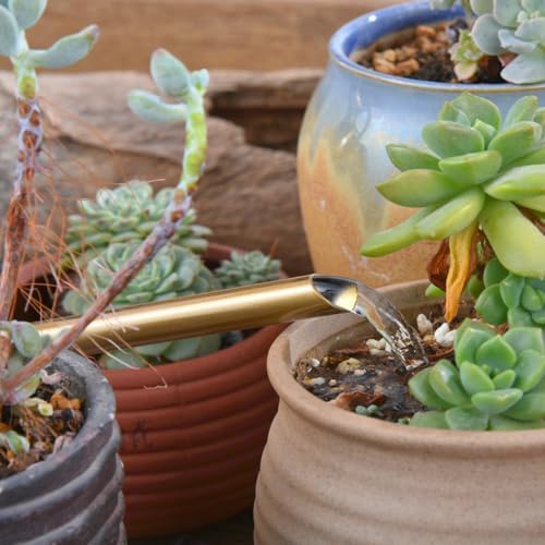 1.3l Stainless Steel Watering Can with Long Spout for Plants - Image 3