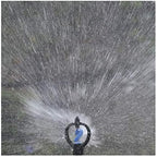 Quick Connect Garden Hose Lawn Rotating Sprinkler Garden Sprinkler Sprinkler With 1/2 3/4 Connector Garden Watering Water Irrigation Greenhouse 1P (Color : 3I4 hose) - Image 3