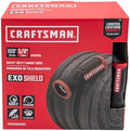 CRAFTSMAN ExoShield Heavy-Duty Fabric Hose - Industrial-Grade Lightweight Garden Hose 100 Feet x 5/8 Inch by CRAFTSMAN