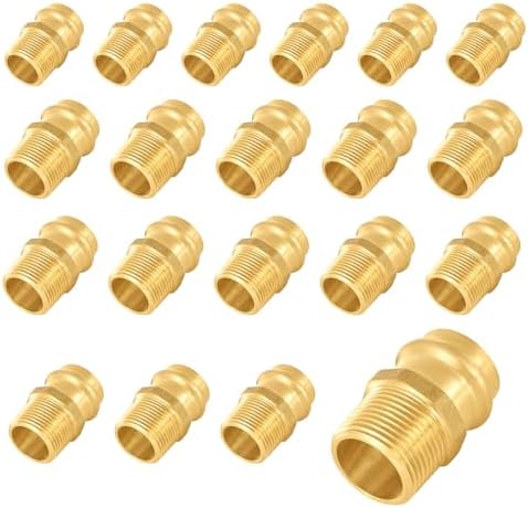 20-Pack Niikappu 1" Copper Press X 1" Male NPT Adapter(PEX1807351-20) by Unknown