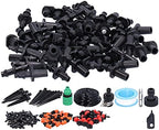 Garden Drip Irrigation Kit 30M | Adjustable Nozzles Save 70% Water | DIY Micro Watering System for Vegetables/Lawns/Terrace | 60L / H Flow Rate, 20 Sprayers & Drippers - Image 3