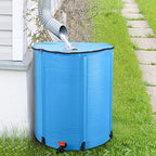 50 Gallon Collapsible Rain Barrel with Spigot and Zippered Top - Image 6