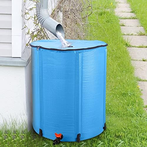 50 Gallon Collapsible Rain Barrel with Spigot and Zippered Top - Image 6