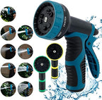 Xiaohu Adjustable Garden Hose Nozzle Water Gun Hose Nozzle Car Washer Garden Watering Jet Spray High Pressure Sprinkler Foam Lance Automobiles Cleaning Tool (Color : Blue) - Image 4
