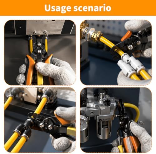 2 PCS Push to Connect Fittings Air Line Disconnect Tool Kit - Image 7