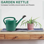 Watering Can with Green 10 litre 2 Gallons Garden Flower Water Bottle Watering Kettle with Handle Long Mouth - Image 2