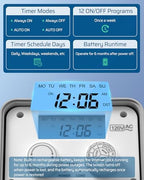 DEWENWILS Outdoor Digital Pool Pump Timer - Image 3