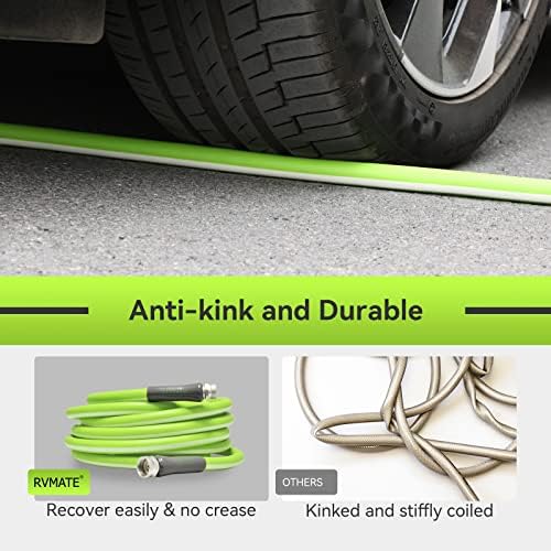 RVMATE RV Water Hose 50FT, 5/8" Inner Diameter Garden Hose - Image 3