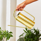 Watering Can Indoor Plants, 1500 ml Stainless Steel Long Spout House Bonsai Plants Garden Pot Flower Watering Can Irrigation Tool for Indoor House Plant Bonsai Flowers(gold) - Image 2