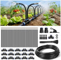 50FT High-Flow Irrigation System for Garden, 12mm Main Tubing,30 Nozzles by Unknown