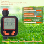 Automatic Watering Timer Programmable LCD Display Digital Irrigation Water Timer with Rain Sensor for Faucet - Image 4