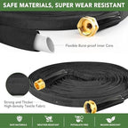 Garden Hose 100ft, Ultra-Light Garden Hoses, Flexible Water Hose 100ft, Burst-Resistant, Kink-Free, High-Pressure, All-Weather Use for Lawns, Gardens, and Outdoor Cleaning Waterhose - Image 2