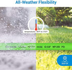 DEWENWILS Garden Hose 25 ft x 5/8", Water Hose with Swivel Handle, Heavy Duty, Lightweight, Flexible Hose for Plants, Car, Yard, 3/4 Inch Solid Fittings, Drinking Water Safe HHGH25A1 - Image 4