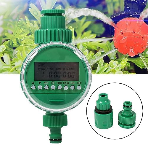 Automatic Self Watering Drip Irrigation System with Timer, 20m Micro Dripper for Greenhouse, Patio, Homes and Offices, 1 Set Plastic Kit - Image 3