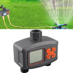 2 Outlet Hose Watering Timer 2 Zone Sprinkler Timer Automatic Irrigation Controller with G3/4 Male to G1/2 Female Adapter - Image 2