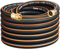Heavy Duty Garden Hose 50 ft x 5/8", 5-Layer Hybrid Water Hose by otnofok