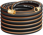Heavy Duty Garden Hose 50 ft x 5/8", 5-Layer Hybrid Water Hose by otnofok